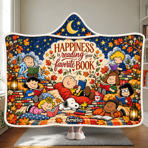 Bookworm Christmas Wearable Blanket Hoodie - Personalized Gifts For Book Lovers 01NADT221026