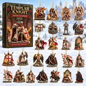 Sacred Templar Knight Advent Calendar Blind Box - Personalized Christmas Gifts 01qhqn241026