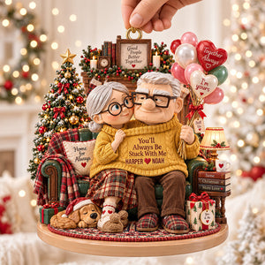 Forever Bond Couple Ornament, Personalized Gifts For Couple 02qhdt150926-Homacus