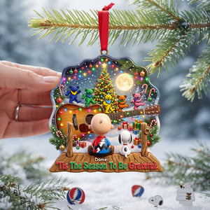 Guitarist Grateful Ornament - Personalized Gifts For Christmas Ornament 01NALU021026