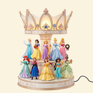 Lovely Fairy Tale Princesses Light Box - Personalized Christmas Gifts 09natn211026