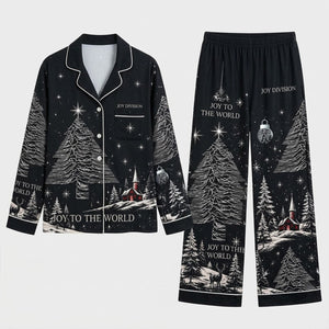 Joy Division Christmas Pajama Set, Personalized Gifts For Music Lovers 05QHTN011026