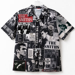 The Smiths Hawaiian Shirt Intricate Poetic Guiter Melody 01QHDT030726