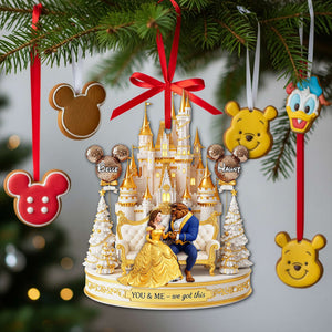 Timeless Tale Couple Ornament - Personalized Christmas Gifts 06OHLU180825