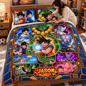 Battle Warriors Quilt Bedding Set - Personalized Christmas Gifts 01halu221026