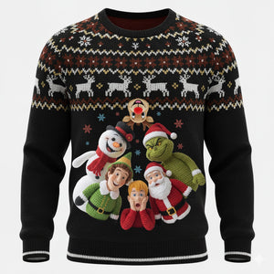 Funny Holiday Ugly Sweater - Personalized Christmas Gifts 02NAQN051125