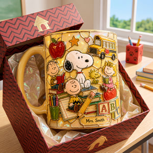 Warm Teacher Accent Mug - Personalized Gifts For Teachers 03QHLU220726