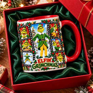 Naughty Pose Christmas Coffee Mug - Personalized Christmas Gifts 04PALU141026