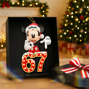 Six Seven Acrylic Ornament - Personalized Christmas Gifts 03OHQN181125