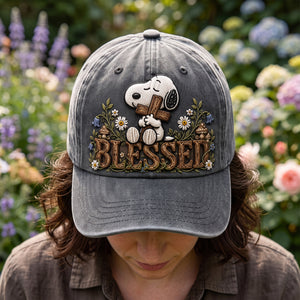 Blessed Faith Classic Cap Personalized Gifts For Christians 01NATN080726