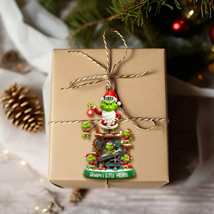 Grandparent’s Little Helpers Ornament - Personalized Gift For Grandparents 04PALU171125
