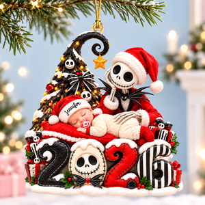 Baby Whimsical Christmas 2026 Ornament - Personalized Christmas Gifts For Kids 08tyqn231026