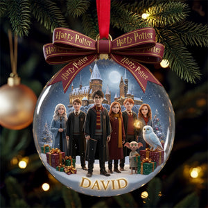 Fantasy Castle Christmas Ornament - Personalized Gifts 06KILU071025