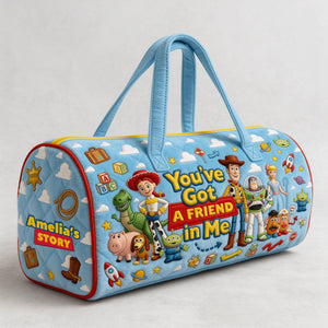 You Have Got A Friend In Me Quilted Duffle Bag - Personalized Gifts 02nadt250626-Homacus