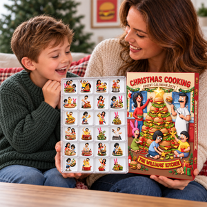Cute Christmas Cooking Advent Calendar Blind Box - Personalized Christmas Gift 01paqn291026