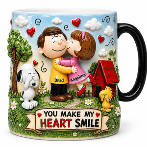 Heartfelt Couple Magic Mug - Personalized Gift For Couples 01TYDT250726