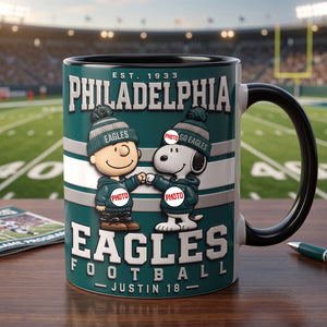 Best Buddies Game Day Accent Mug - Personalized Gift For Sport Lovers 03HUTN050826