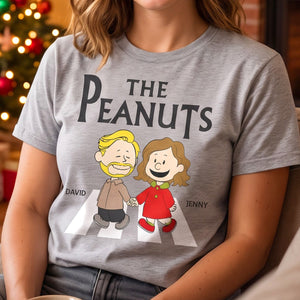 Hand In Hand Walking Couple Shirt - Personalized Christmas Gifts For Couple 02actn301026