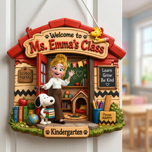 Welcome To Class Acrylic Sign - Personalized Gift For Teachers 02hata040726