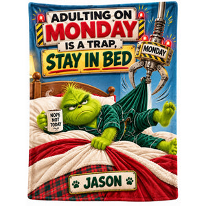 Stay In Bed Blanket - Personalized Gifts 02hatn171026