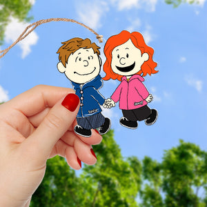 Snuggle Season Ornament - Personalized Christmas Gifts-Homacus