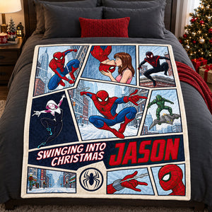 Mask Hero Blanket - Personalized Gifts For Christmas 03hadt261026