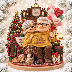 Forever Bond Couple Ornament, Personalized Gifts For Couple 02qhdt150926-Homacus