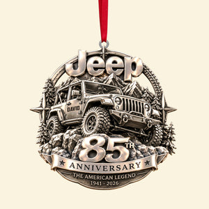 Legendary Explorer Milestone Ornament, Personalized Gifts For Off-road Lovers 09qhtn121026