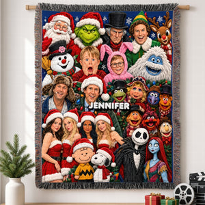 Timeless Christmas Nostalgia Blanket - Personalized Gift For Christmas 02HUQN021026