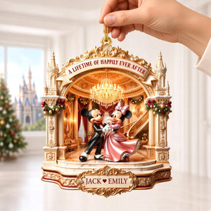 Happily Ever After Ornament - Personalized Christmas Gifts For Couple 11ttqn061026