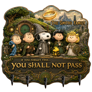 Warriors In Fantastical Journey Acrylic Key Hanger - Personalized Gifts 03nadt160726