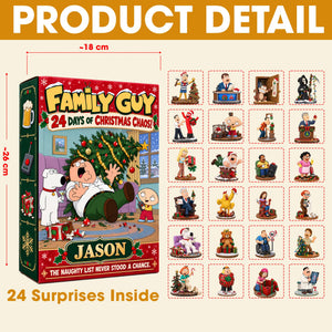 Christmas Chaos Advent Calendar Blind Box - Personalized Christmas Gifts 03hatn291026