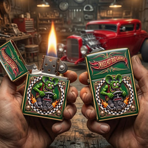 Hot Rod Rad Lighter - Personalized Gifts For Racing Lovers 06qhlu100726