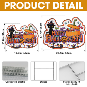Personalized Spooky Family Yard Sign - Gifts For Family 04PGLU030826