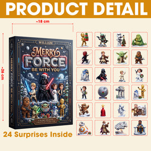 Merry Christmas Advent Calendar Blind Box - Personalized Gifts For Cosmic Lovers 01patn300926