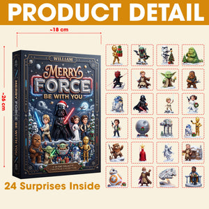 Merry Christmas Advent Calendar Blind Box - Personalized Gifts For Cosmic Lovers 011patn300926