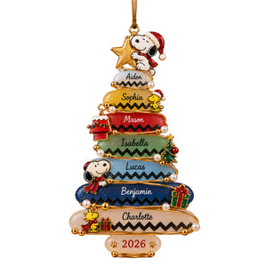 Seaglass Christmas Tree Ornament - Personalized Gifts For Family Christmas Ornament 06PALU220926