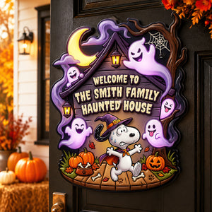 Halloween Family Acrylic Sign - Personalized Gifts For Family 03TODT310726