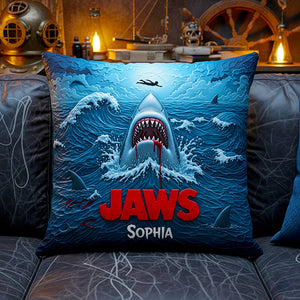 Personalized Halloween Gifts For Horror Lovers Square Pillow 02HUDT210825
