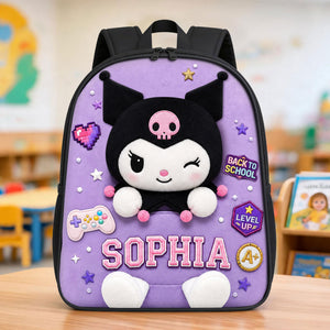 Cute Bunny Backpack - Personalized Gifts For Kids 05HATI260626-Homacus