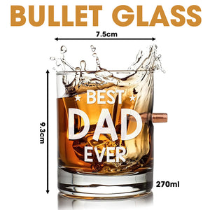 God's Strongest Veterans Bullet Glass - Personalized Gifts For Veterans 06PALU240626-Homacus