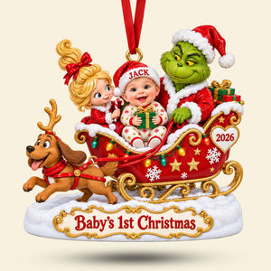 Baby’s 1st Christmas Ornament - Personalized Christmas Gifts 04tyti021026