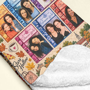 Cozy Autumn Small-Town Blanket - Personalized Gifts For TV Show Lovers 02NATI091026