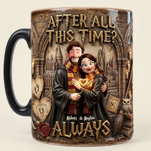 Eternal Love Heat Changing Mug - Personalized Gifts For Couples 03tyti110726