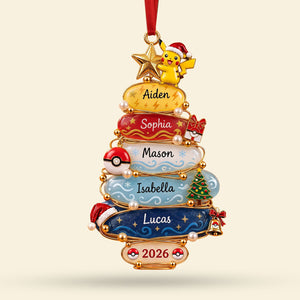 Lovely Mischief Christmas Acrylic Ornament - Personalized Christmas Gifts For Family 01pati081026