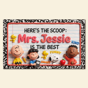 Classroom Entrance Doormat - Personalized Gifts For Teacher 03HUTI230726