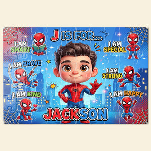 Brave & Kind Jigsaw Puzzle - Personalized Gifts For Kids 02NATI010826