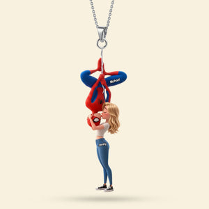 Swing Couple Car Ornament - Personalized Gifts For Couples 01HUTI220726
