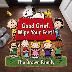 Good Grief, Wipe Your Feet! Doormat - Personalized Gifts For Family 01toti060826