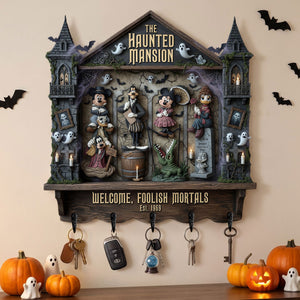 Creepy Mouse House Acrylic Key Hanger - Personalized Gifts For Family 01nati040826